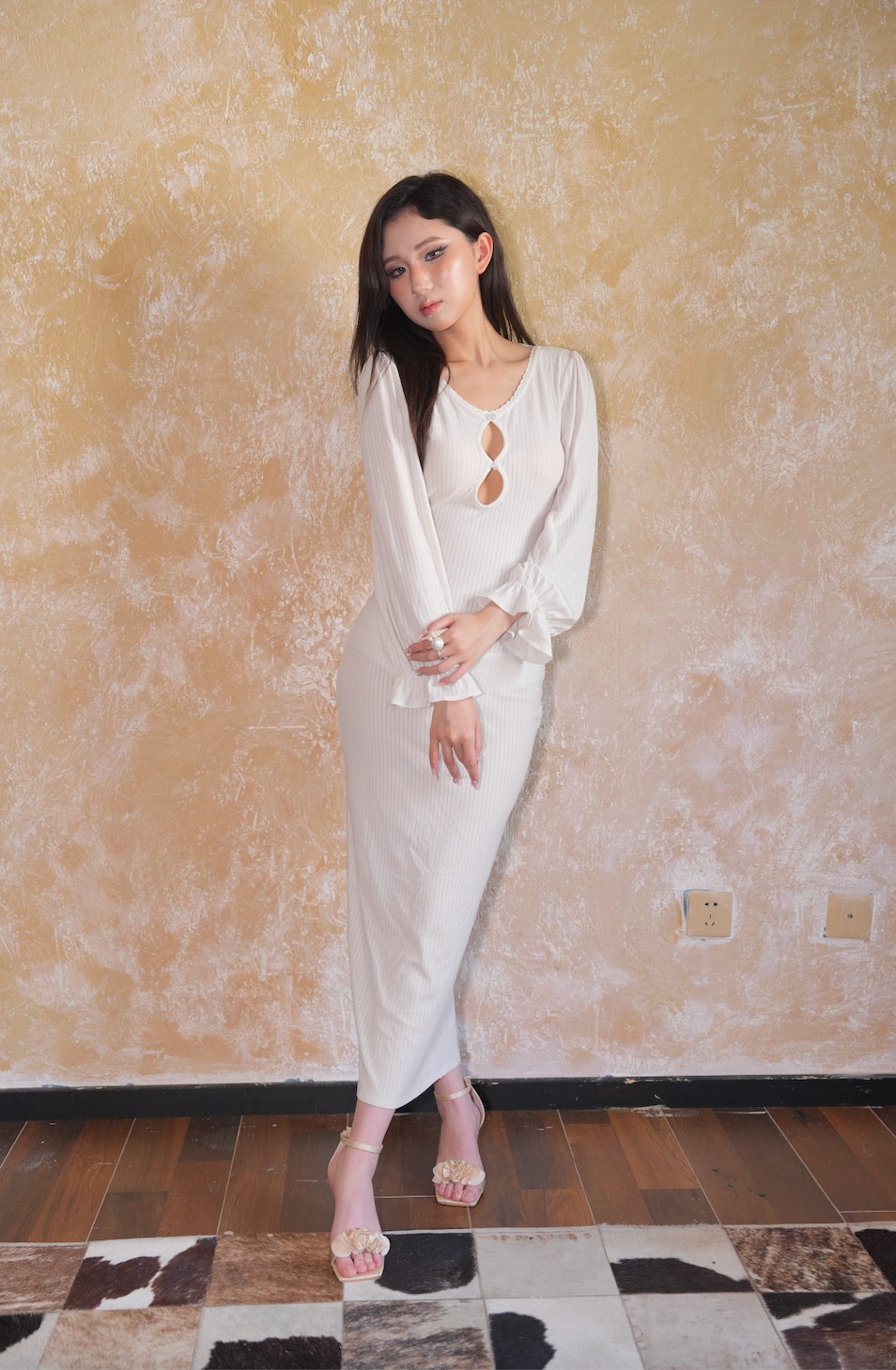 Aurora - Open Back Maxi Dress