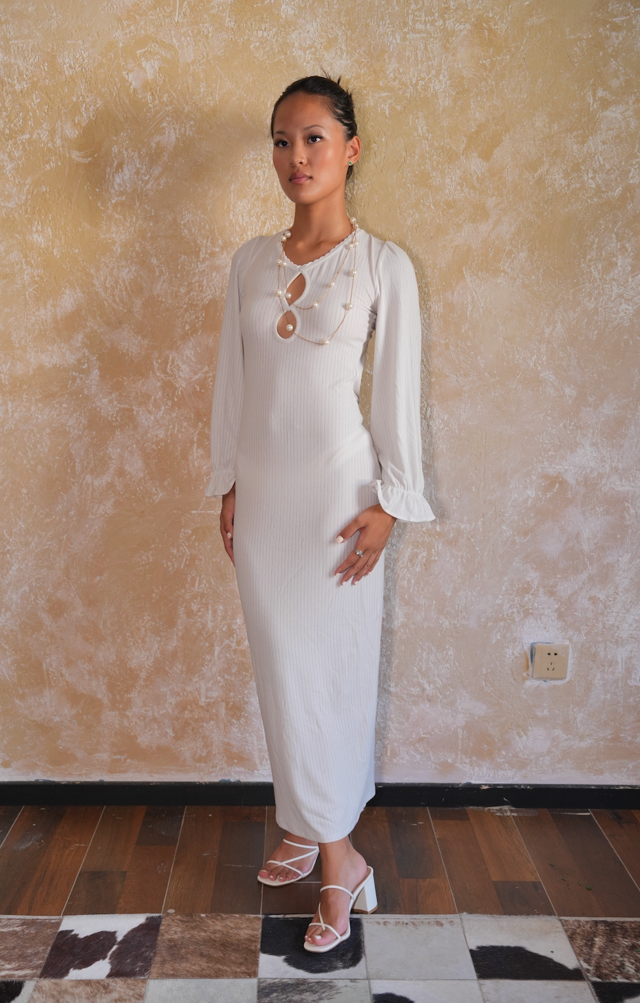 Aurora - Open Back Maxi Dress
