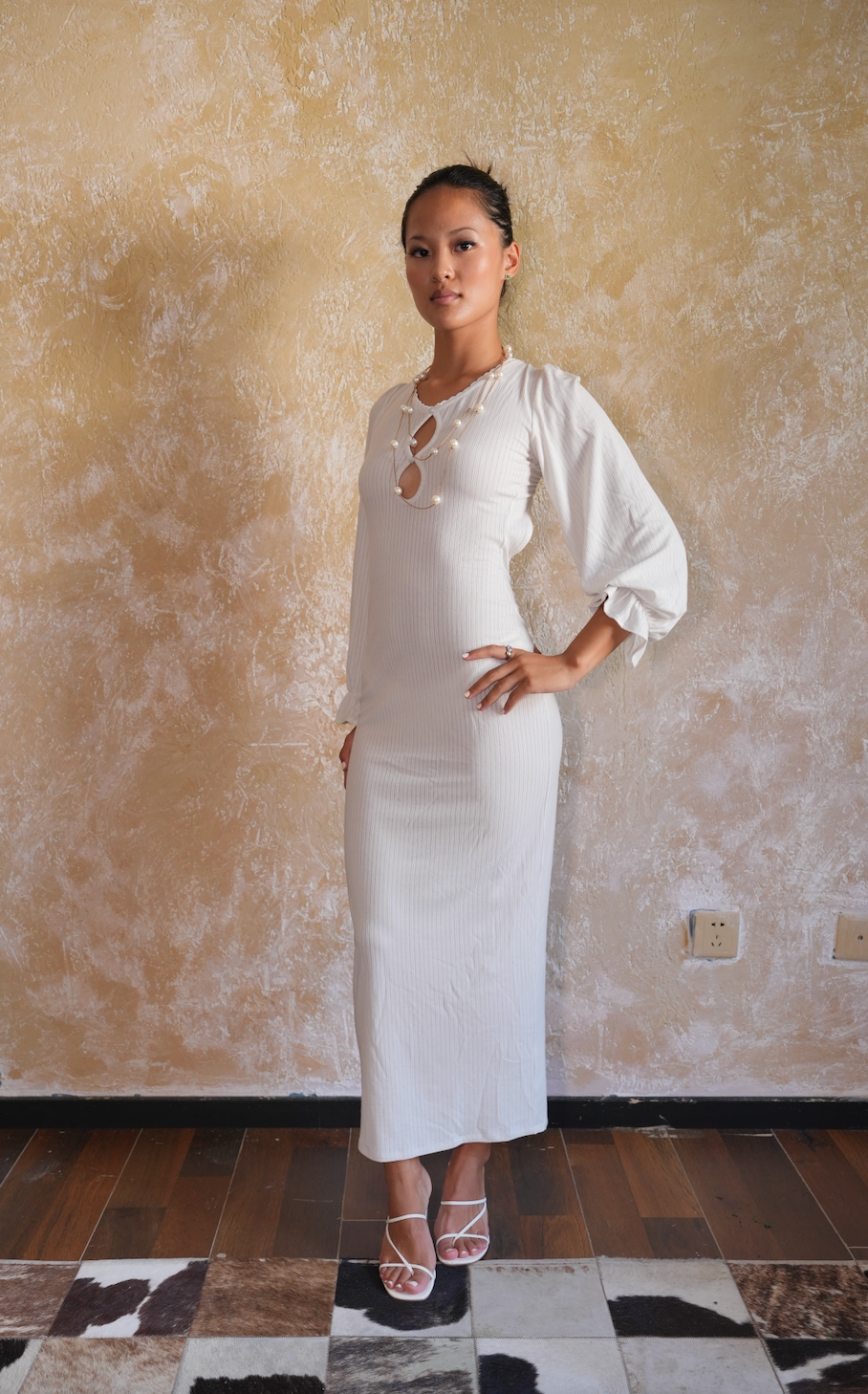 Aurora - Open Back Maxi Dress