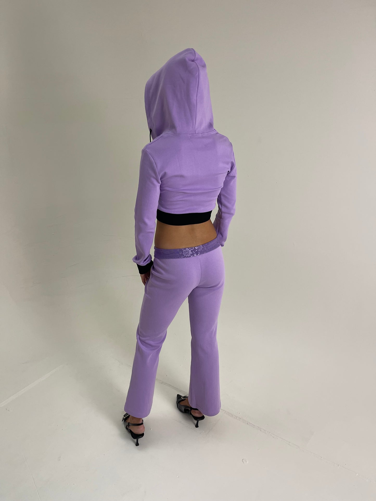 Lilas -  Low Rise Slinky Joggers