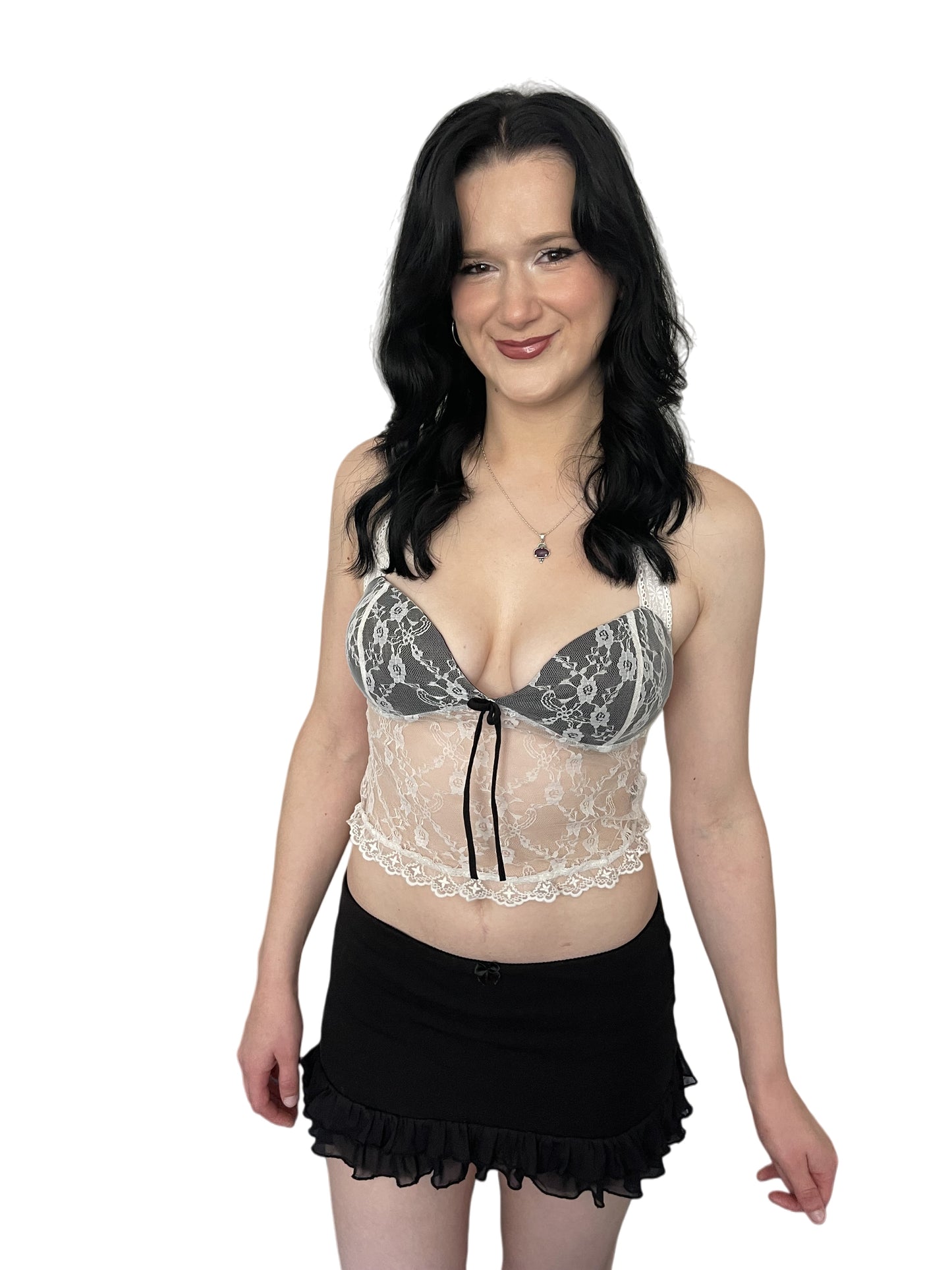 Maria - Low Rise Ruffle Mini Skort