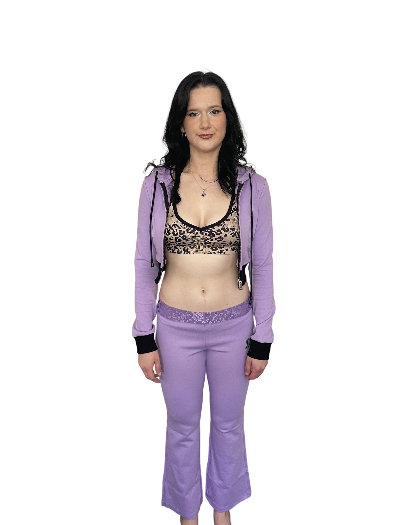Lilas -  Low Rise Slinky Joggers