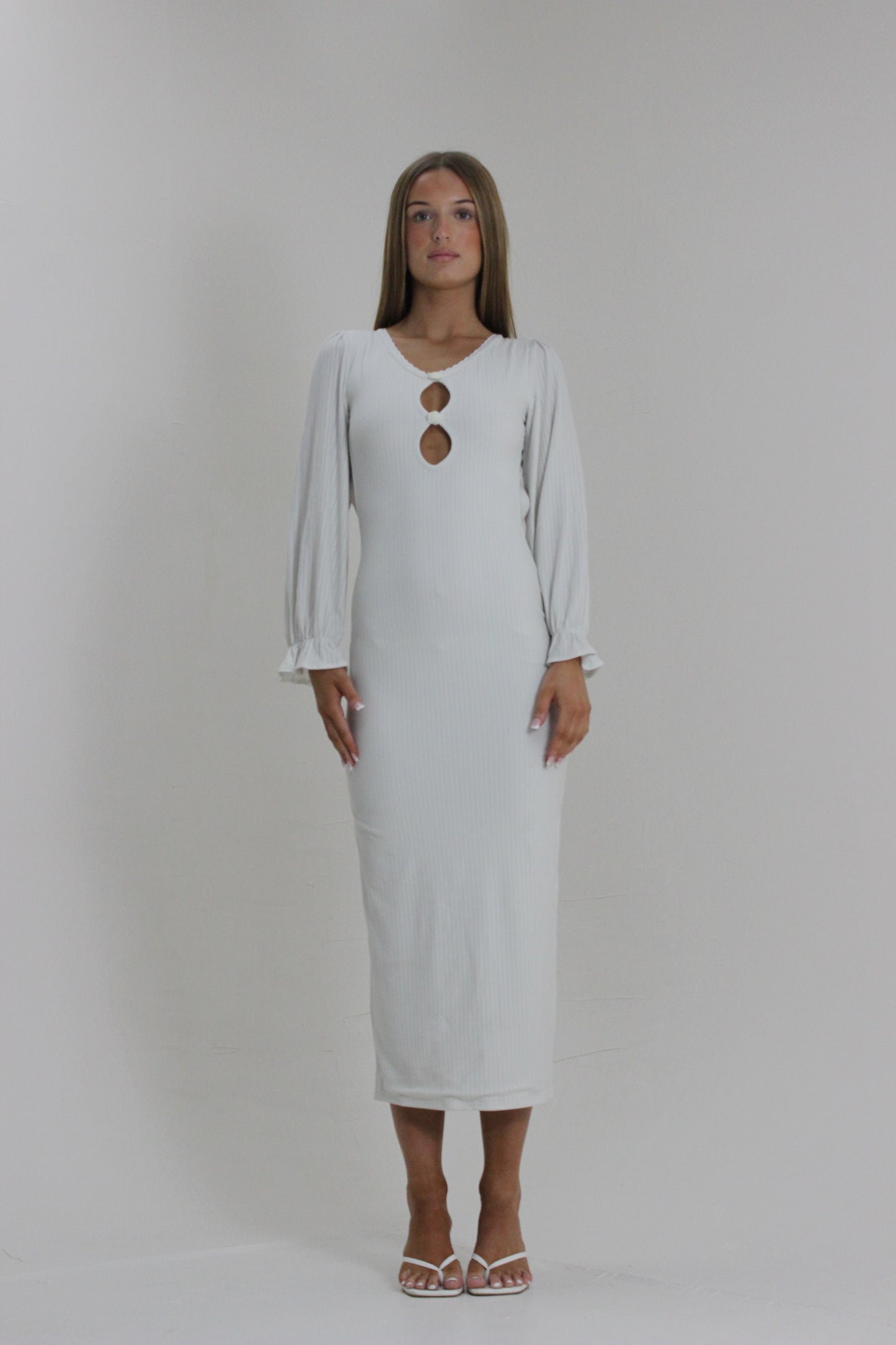 Aurora - Open Back Maxi Dress