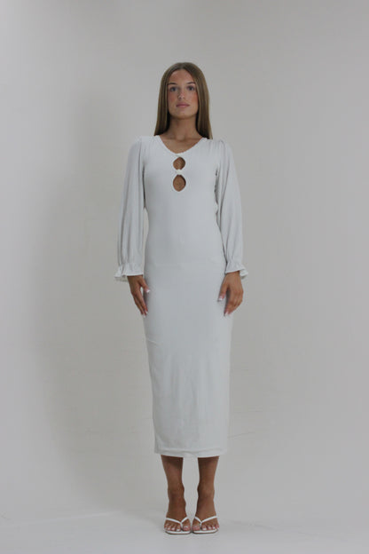 Aurora - Open Back Midi Dress