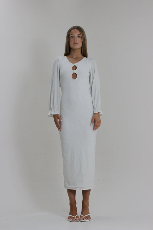 Aurora - Open Back Maxi Dress