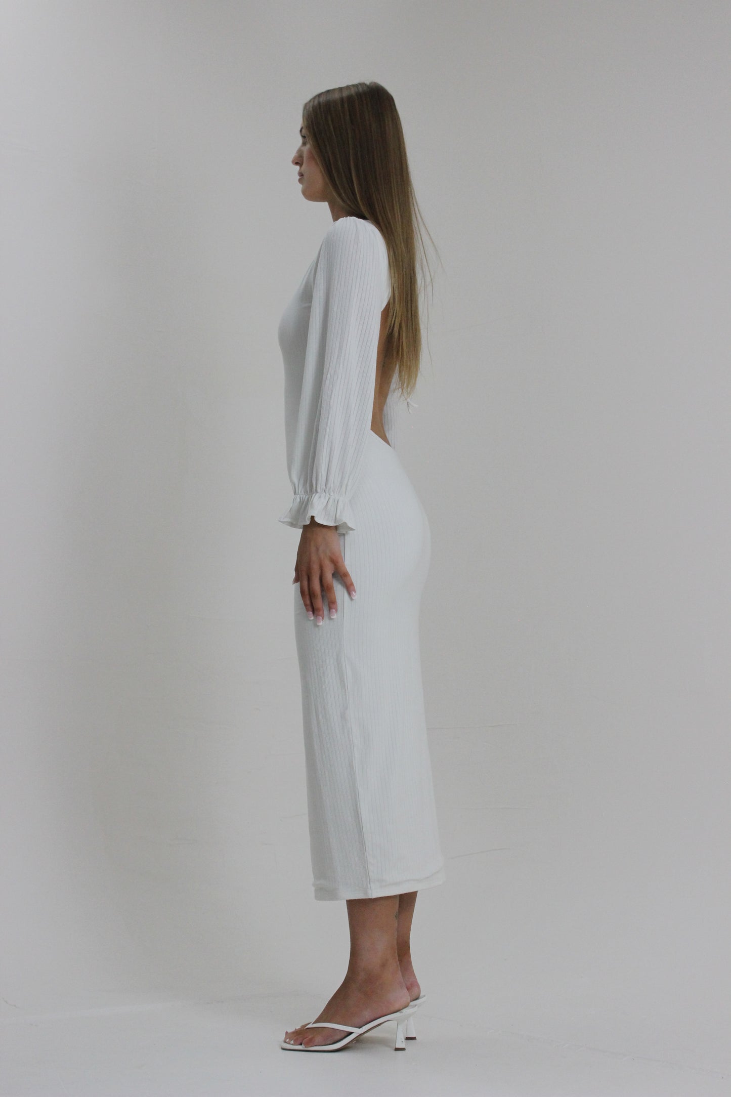 Aurora - Open Back Maxi Dress