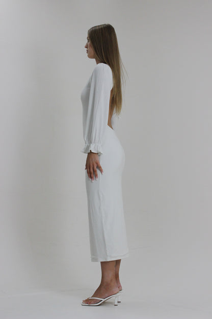 Aurora - Open Back Midi Dress