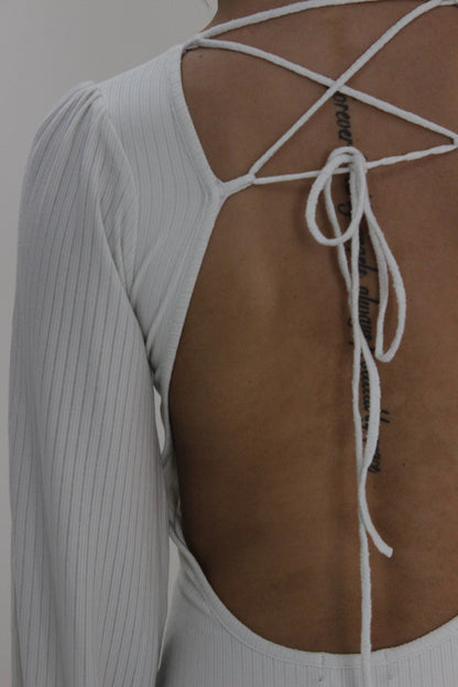 Aurora - Open Back Midi Dress