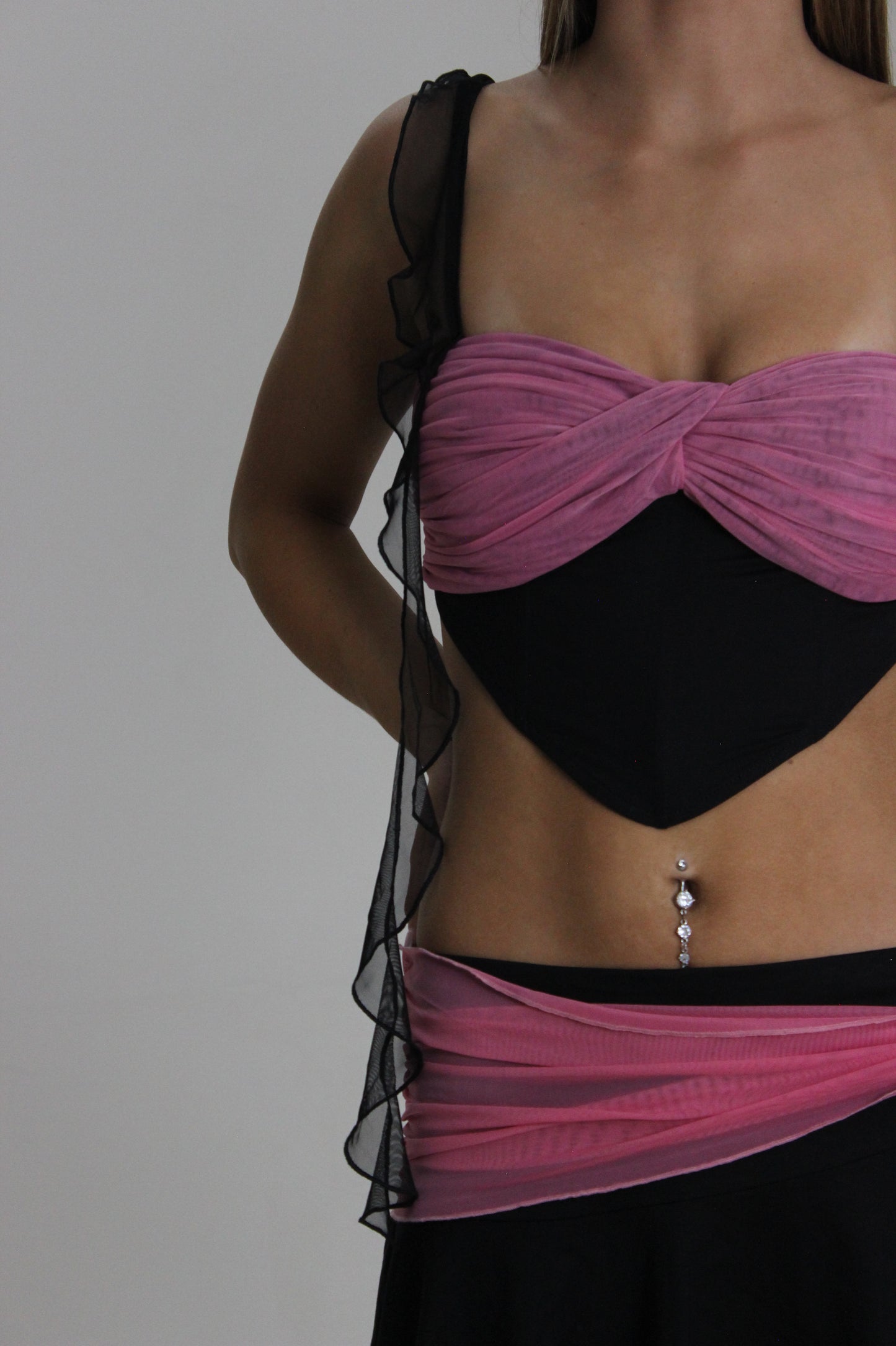 Aphrodite’s Twist - Love Crop Top