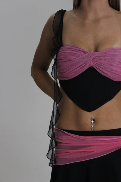 Aphrodite’s Twist - Love Crop Top