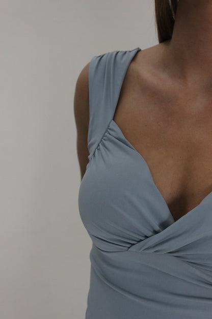Fog Grey - Shape Tank Top