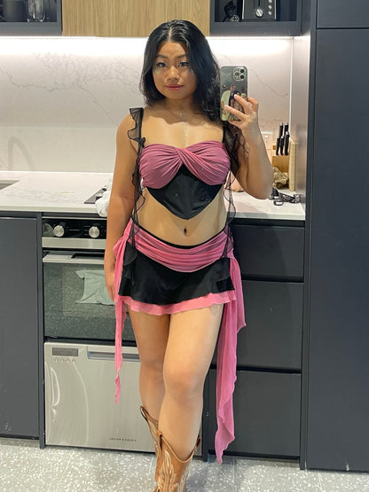 Aphrodite’s Twist - Love Crop Top