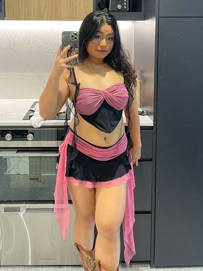 Aphrodite’s Twist - Love Crop Top