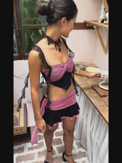 Aphrodite’s Twist - Love Crop Top