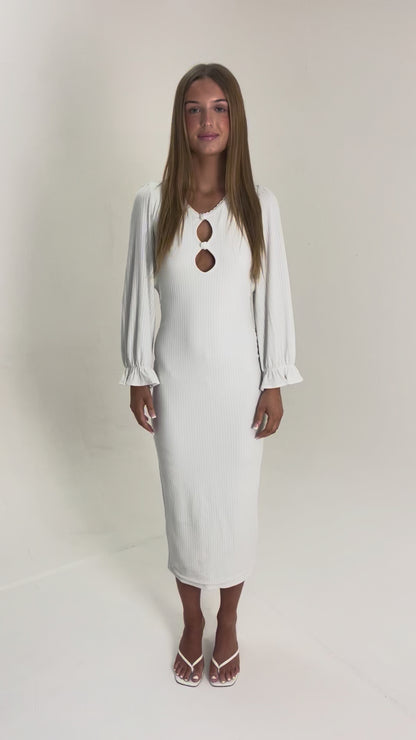 Aurora - Open Back Midi Dress